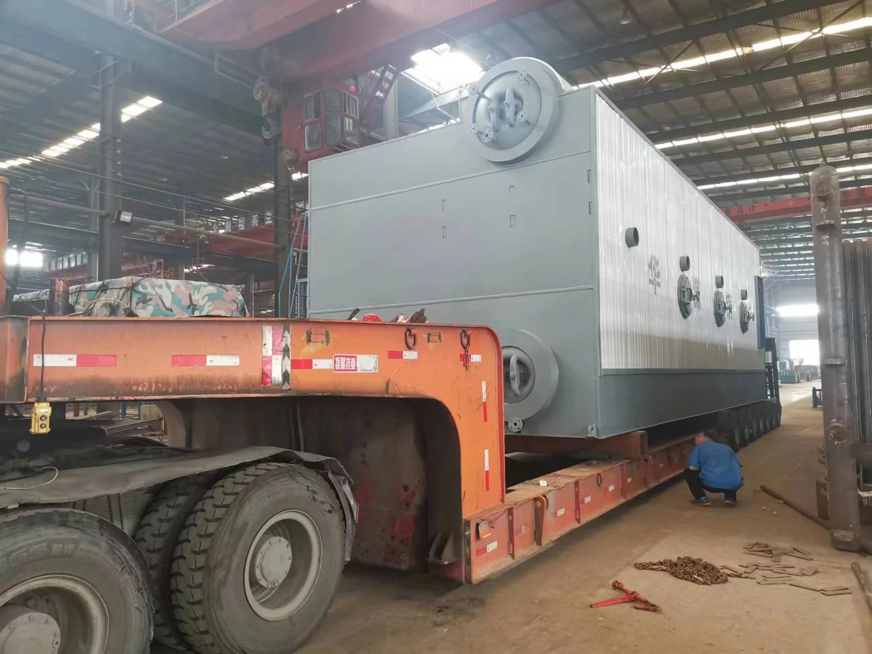 20t/h biomass gas boiler delivery