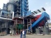 Equipped with 6t/h industrial three waste treatment incineration boiler installation site